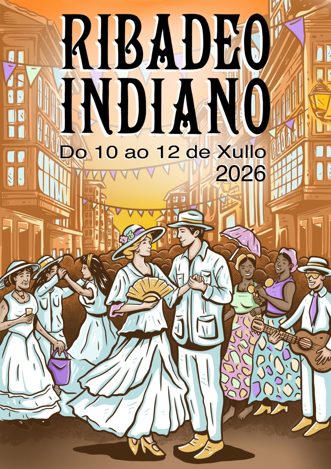 Cartel Ribadeo Indiano 2026