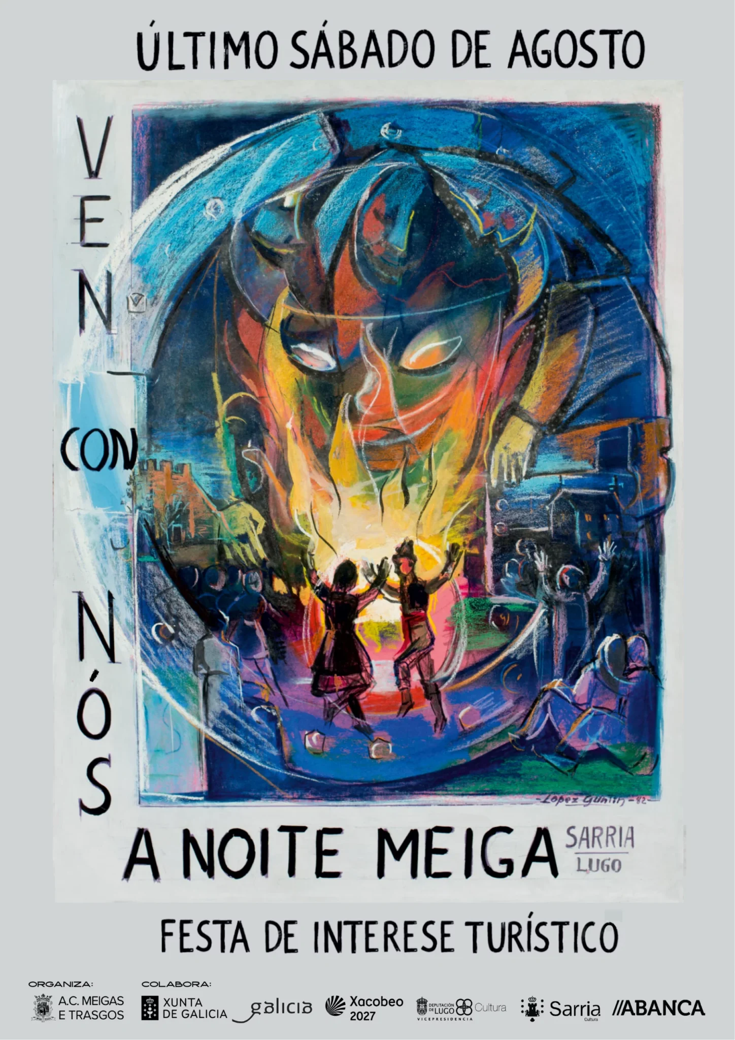 Cartel Noite Meiga de Sarria 2026